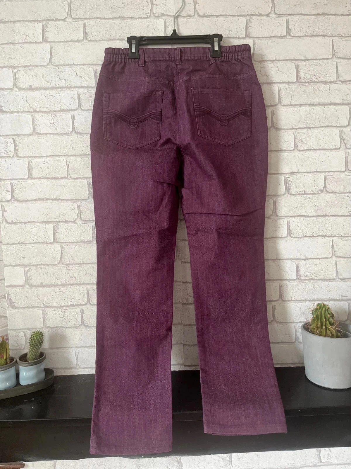 Pantalon violet – Taille 40 – Damart – photo 2